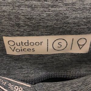 Outdoor Voices Pants - Outdoor Voices black blue gray legging sz S 68674 Outdoor Voices Pants - Outdoor Voices black blue gray legging sz S 68674